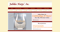 Desktop Screenshot of jubileeharps.com